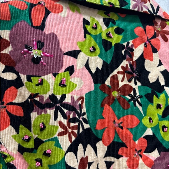 Red corduroy jacket - Picture 6 of 7